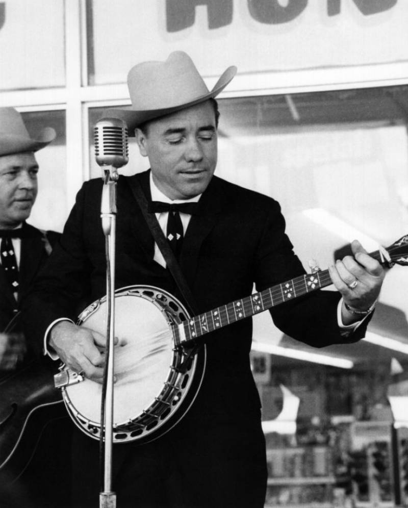 Earl Scruggs, le créateur du fameux Scrugg Style.
